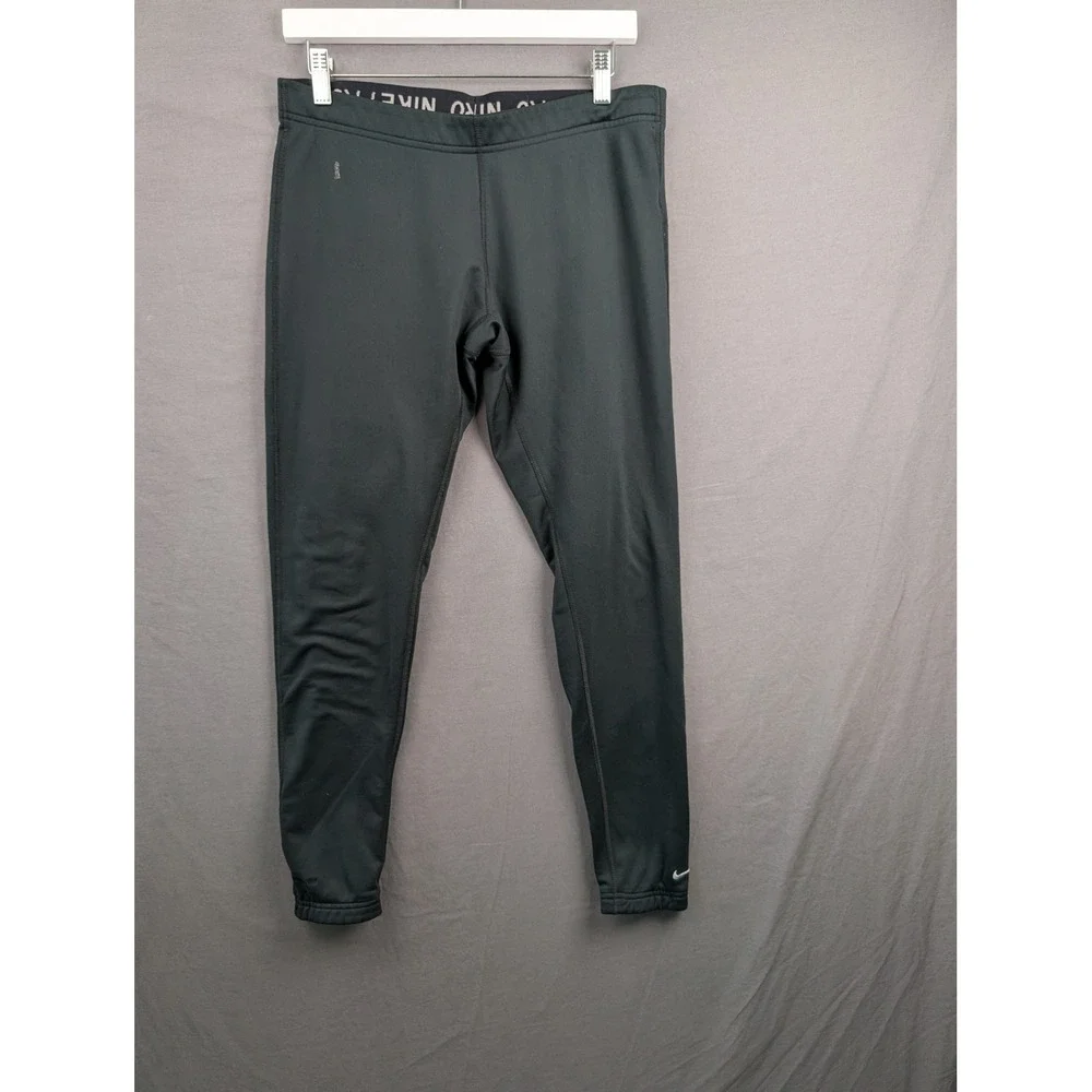 Nike‎ Pro Fit Dry Fleece Lined Leggings Black Size Medium